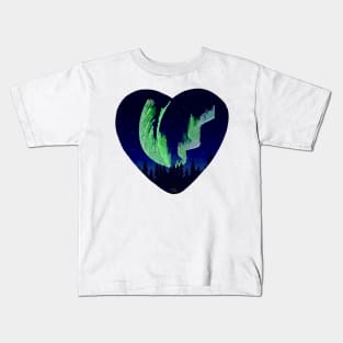 Beautiful northern lights Kids T-Shirt